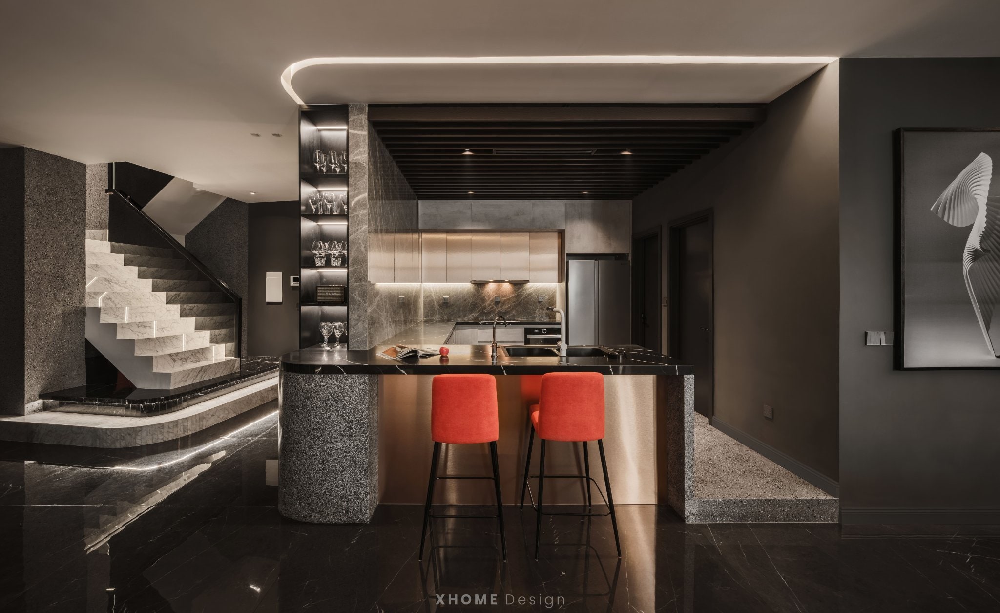 Dịch vụ Thi công Nội thất Penthouse trọn gói, cao cấp 23 Dịch vụ thi công nội thất penthouse cao cấp từ XHOME Sài Gòn