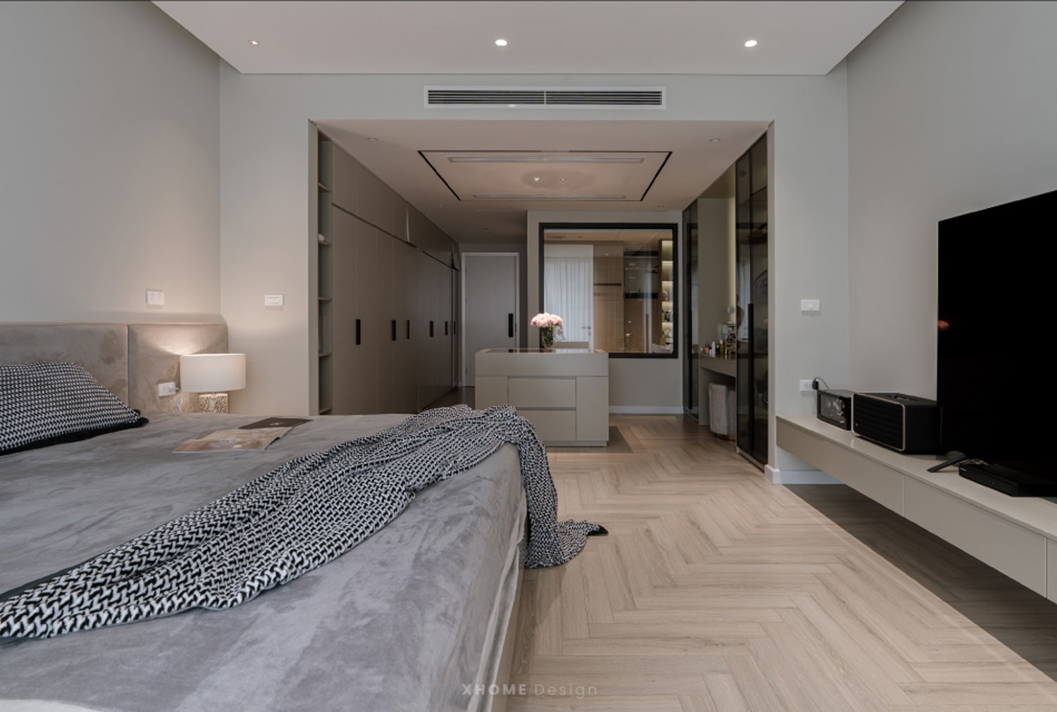 Nội thấy phòng ngủ cá nhân hoá của nhà phố