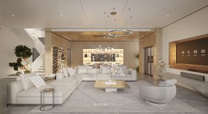 Thiết kế nội thất biệt thự hiện đại tại Quận 12 dự án Evergreen Villa