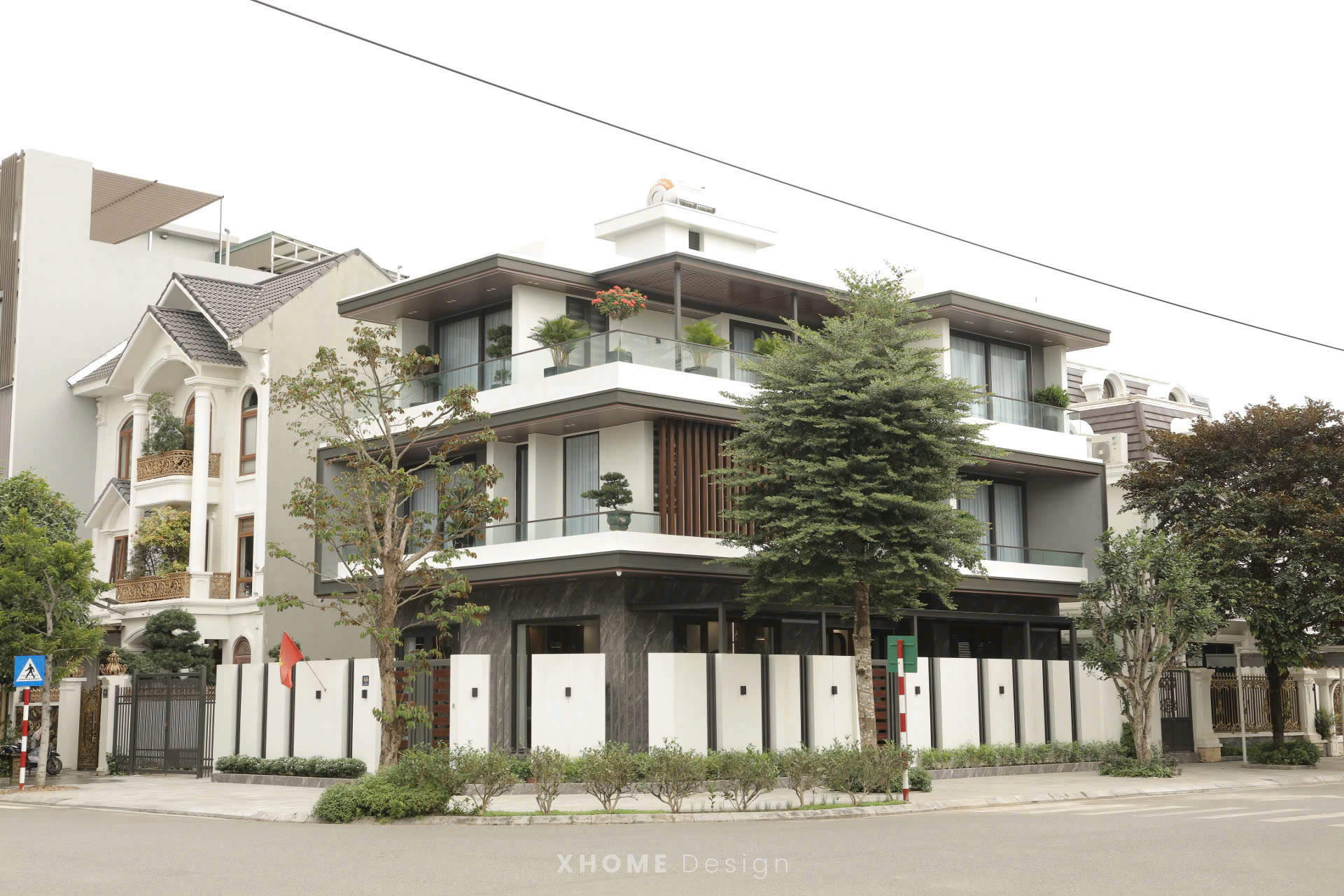 Lưu ý đặc biệt cho biệt thự lô góc (2 mặt tiền) & Quy định vạt góc