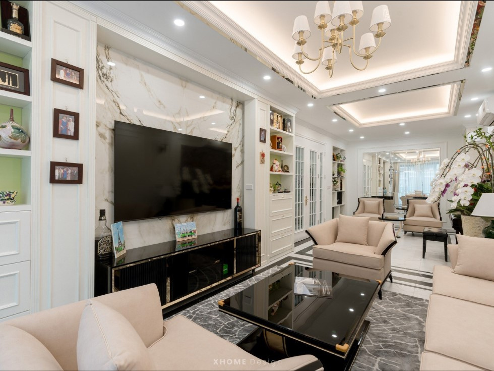 Thi Công Nội Thất Nhà Phố 5 Tầng: Giải Pháp Nâng Tầm Không Gian Sống Đẳng Cấp 2