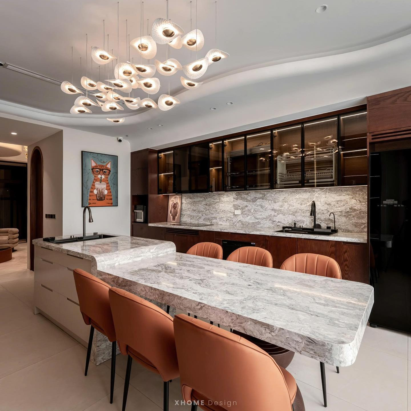 Thi Công Nội Thất Nhà Phố 5 Tầng: Giải Pháp Nâng Tầm Không Gian Sống Đẳng Cấp 7