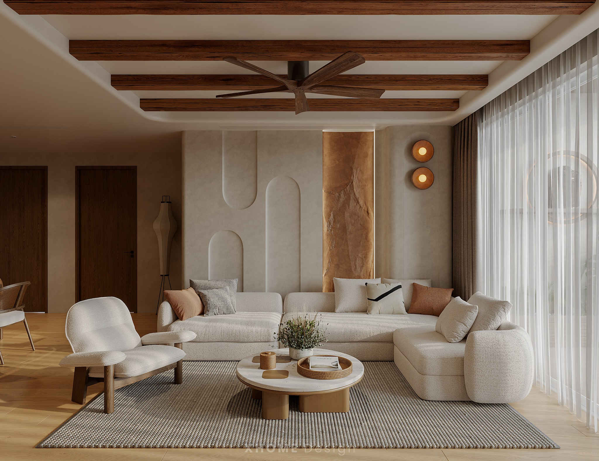 Thi Công Nội Thất Wabi Sabi Trọn Gói – Báo Giá & Giải Pháp Kỹ Thuật