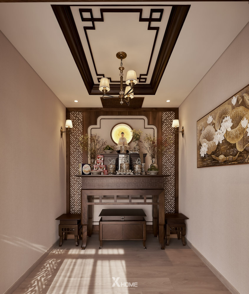 Thi Công Phòng Thờ Chuẩn Phong Thủy, Mang Tài Lộc Cho Gia Đạo