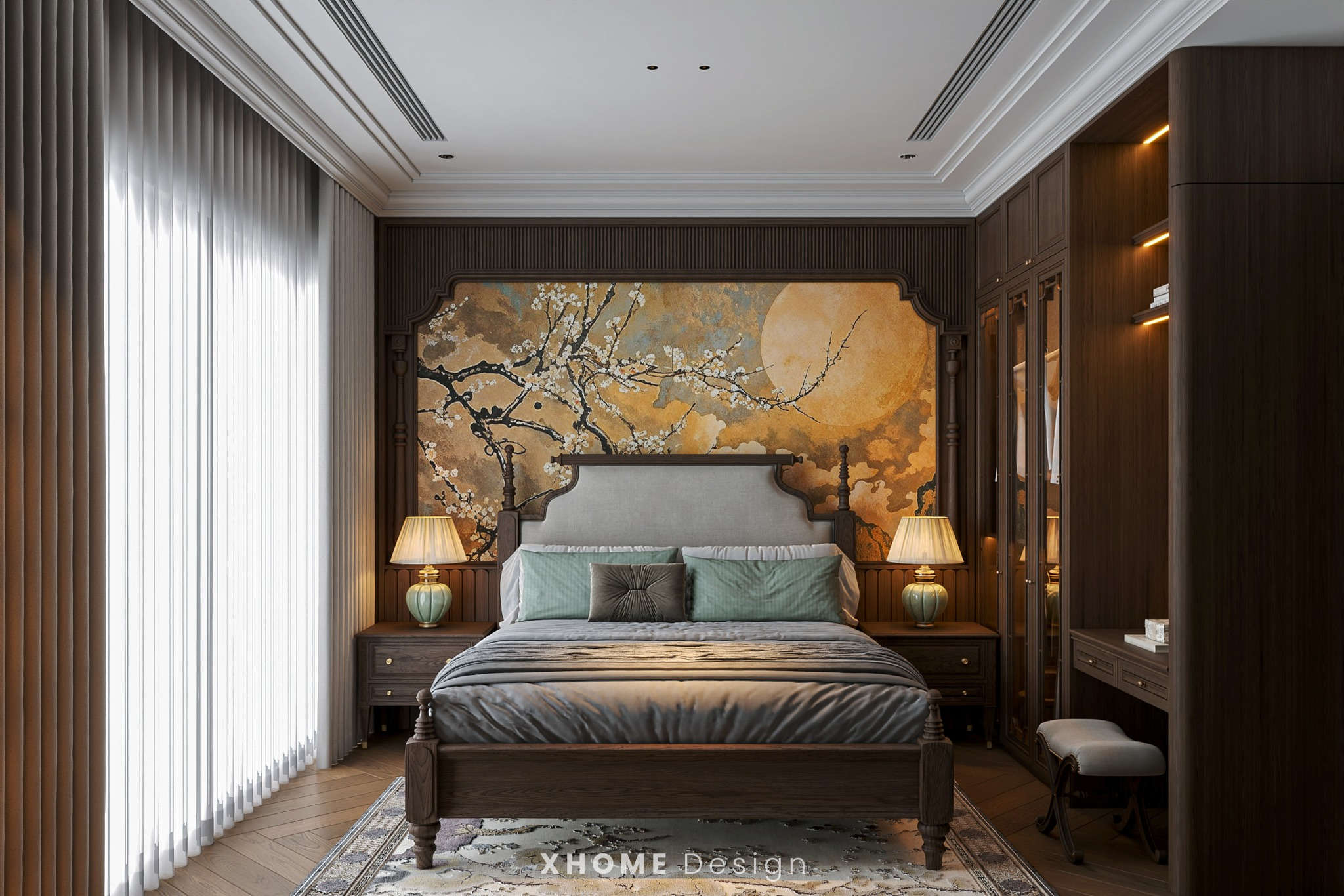 Thiết kế nội thất biệt thự Indochine 3 tầng La Maison D'an Villa