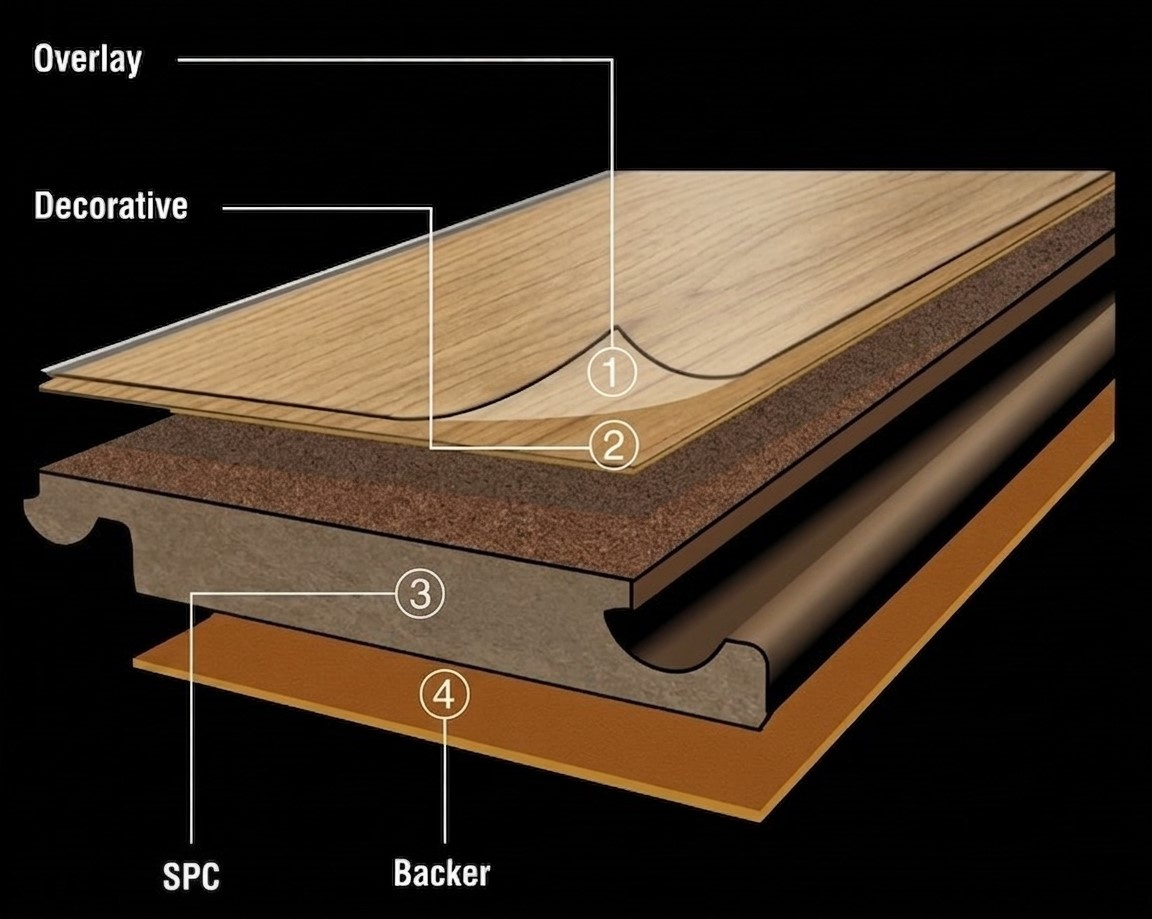 Sàn Nhựa Giả Gỗ Là Gì? Cấu Tạo, Phân Loại và Ứng Dụng Thực Tế 2 Sàn Nhựa Giả Gỗ Là Gì: Cấu Tạo, Phân Loại và Ứng Dụng Thực Tế