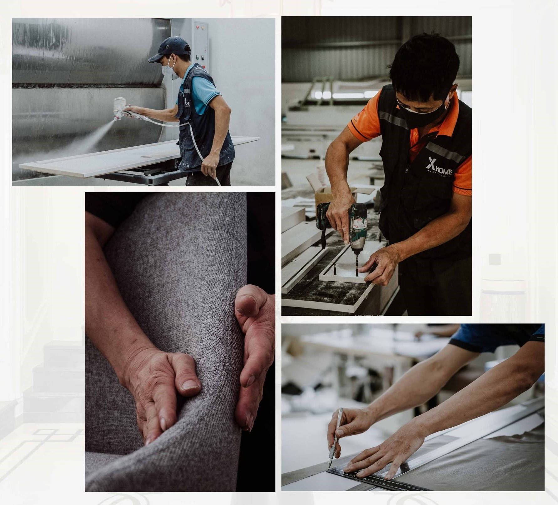 Báo Giá & Mẫu Thi Công Nội Thất Biệt Thự Hiện Đại Đẳng Cấp XHOME 21 Đội ngũ thợ mộc thi công nội thất lành nghề