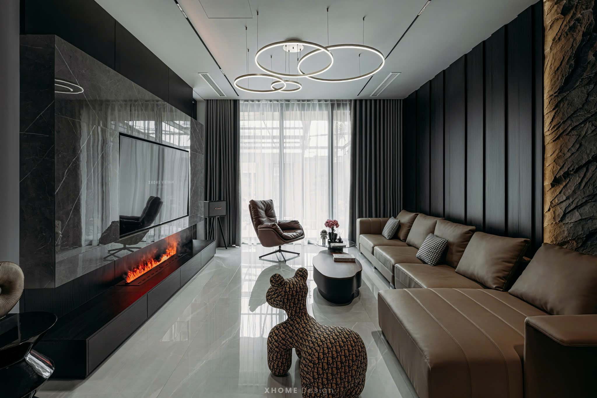 Price Quote for High-End, Complete Interior Design and Construction for Townhouses (Package 2) Interior design project for a modern-style townhouse villa 2