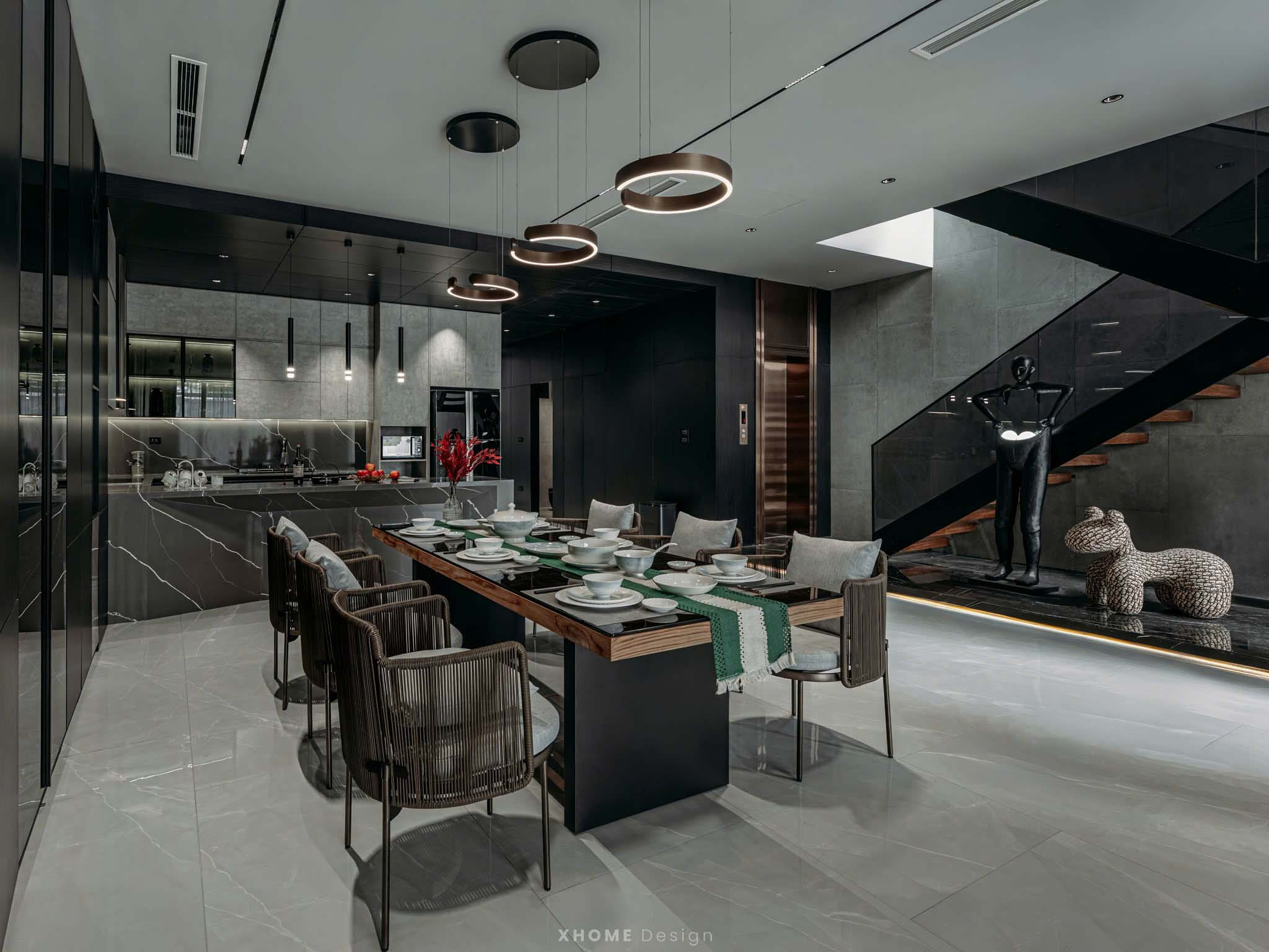 Price Quote for High-End, Complete Interior Design and Construction for Townhouses (Package 3) Interior design project for a modern-style townhouse villa 4