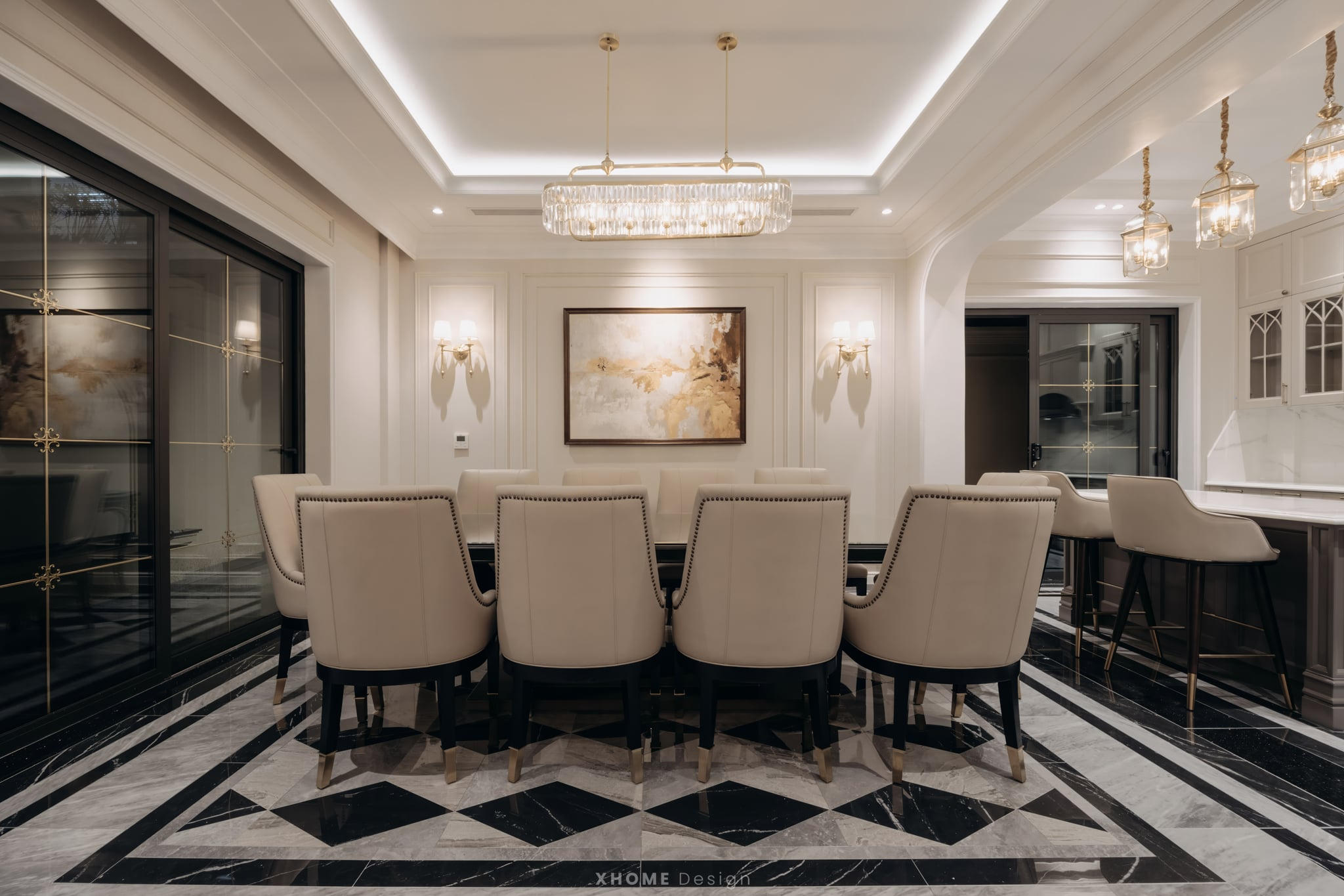 Price Quote for High-End, Complete Interior Design and Construction for Townhouses (Package 11) Luxury-style interior design project for a townhouse villa (Project 1).