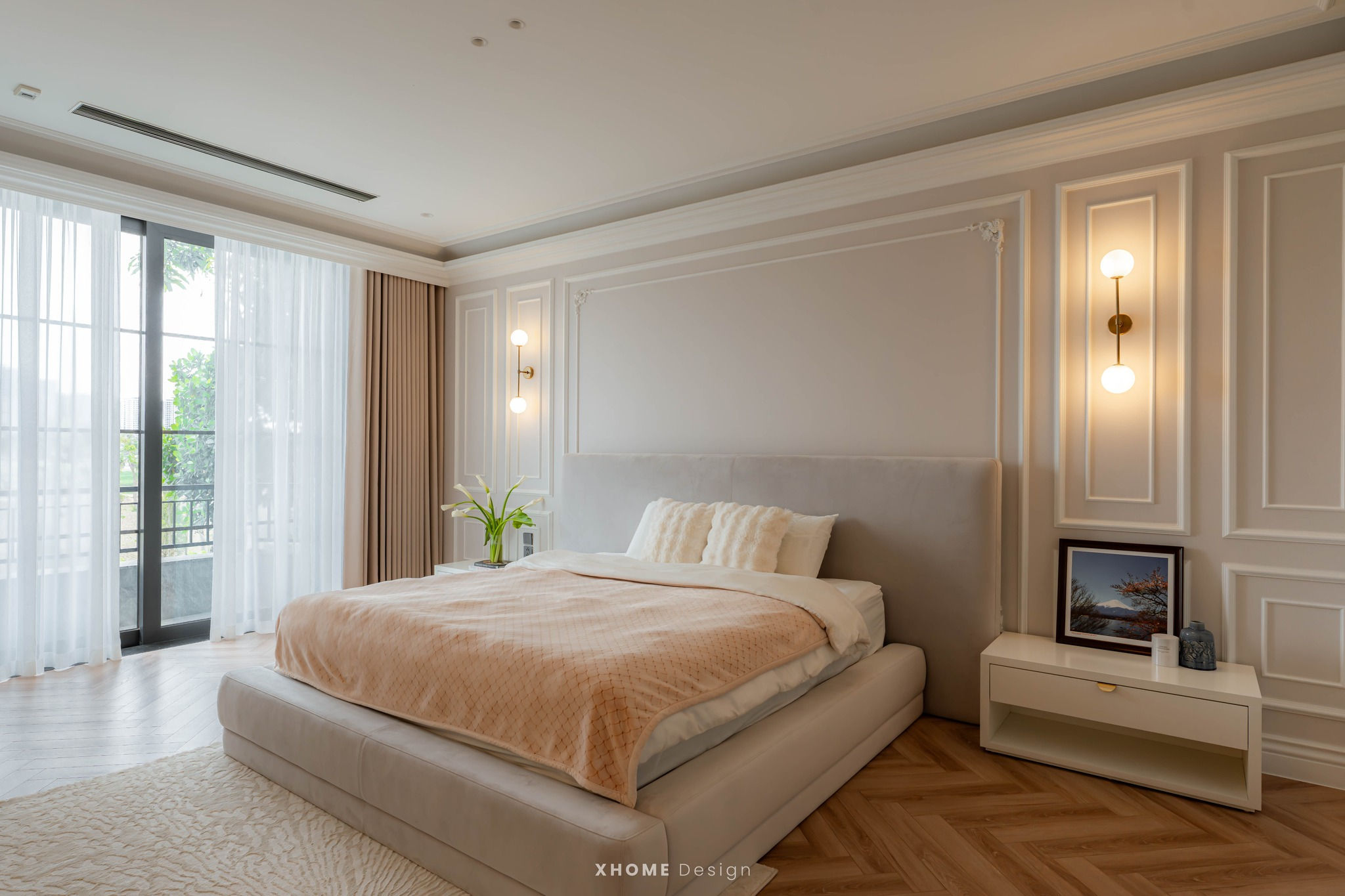 Price Quote for High-End, Complete Interior Design and Construction for Townhouses (Package 8) Interior design project for a neoclassical-style townhouse villa (project 4).