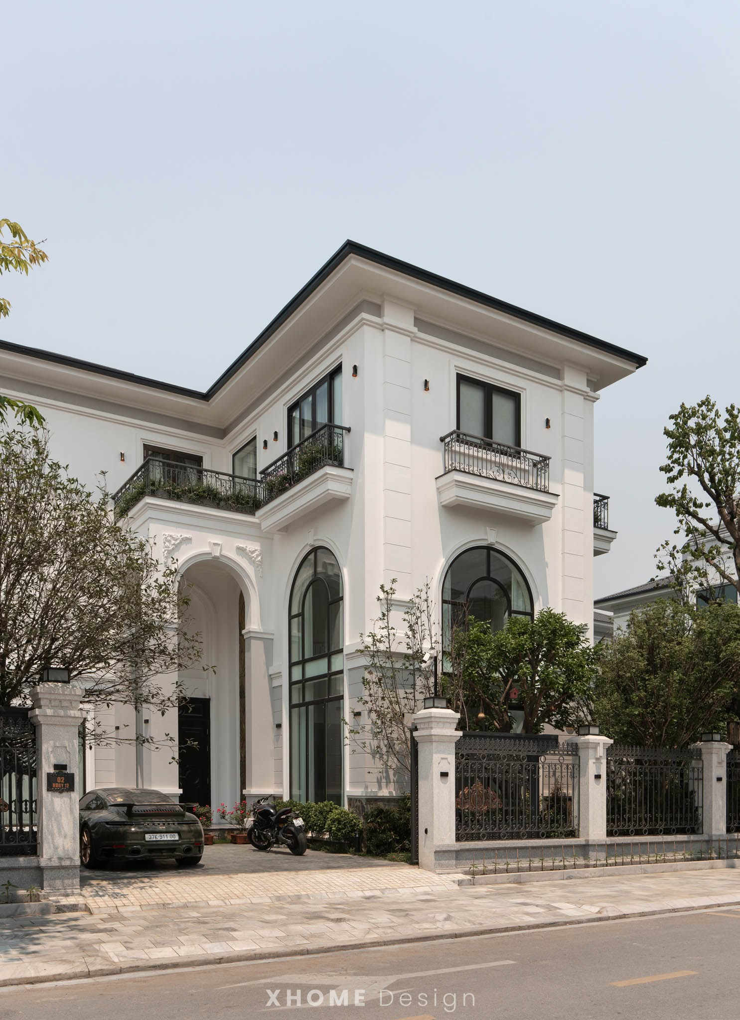 Thi Công Nội Thất Biệt Thự Đơn Lập: Nâng Tầm Không Gian Sống 5 Mẫu siêu biệt thự đơn lập trên 400m2: Xa hoa và bề thế 1