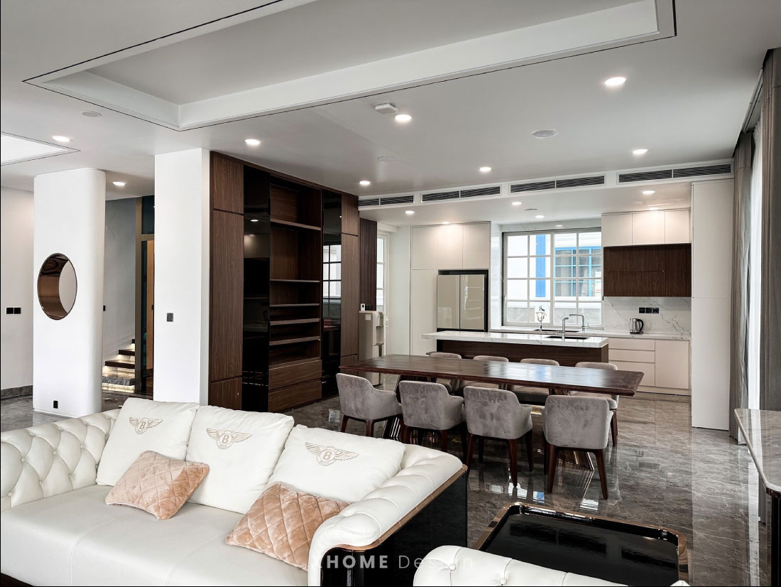 Báo Giá & Mẫu Thi Công Nội Thất Biệt Thự Hiện Đại Đẳng Cấp XHOME 8 Mẫu thi công biệt thự song lập hiện đại tối ưu không gian - Marlloca Villa 2