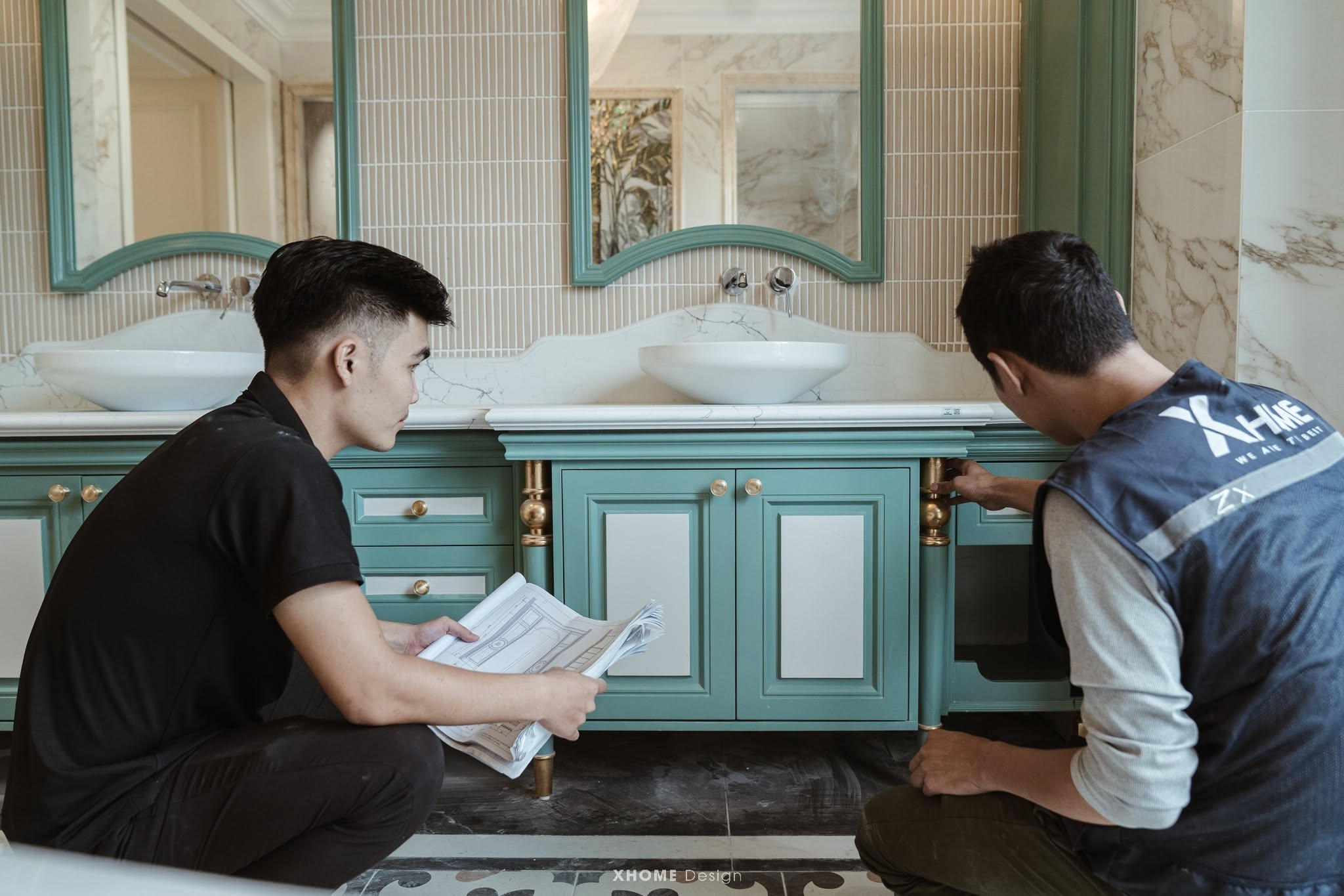 Thi Công Nội Thất Biệt Thự Indochine: Nét Đẹp Hoài Cổ Giao Thoa Hiện Đại 1 Thi công nội thất biệt thự indochine