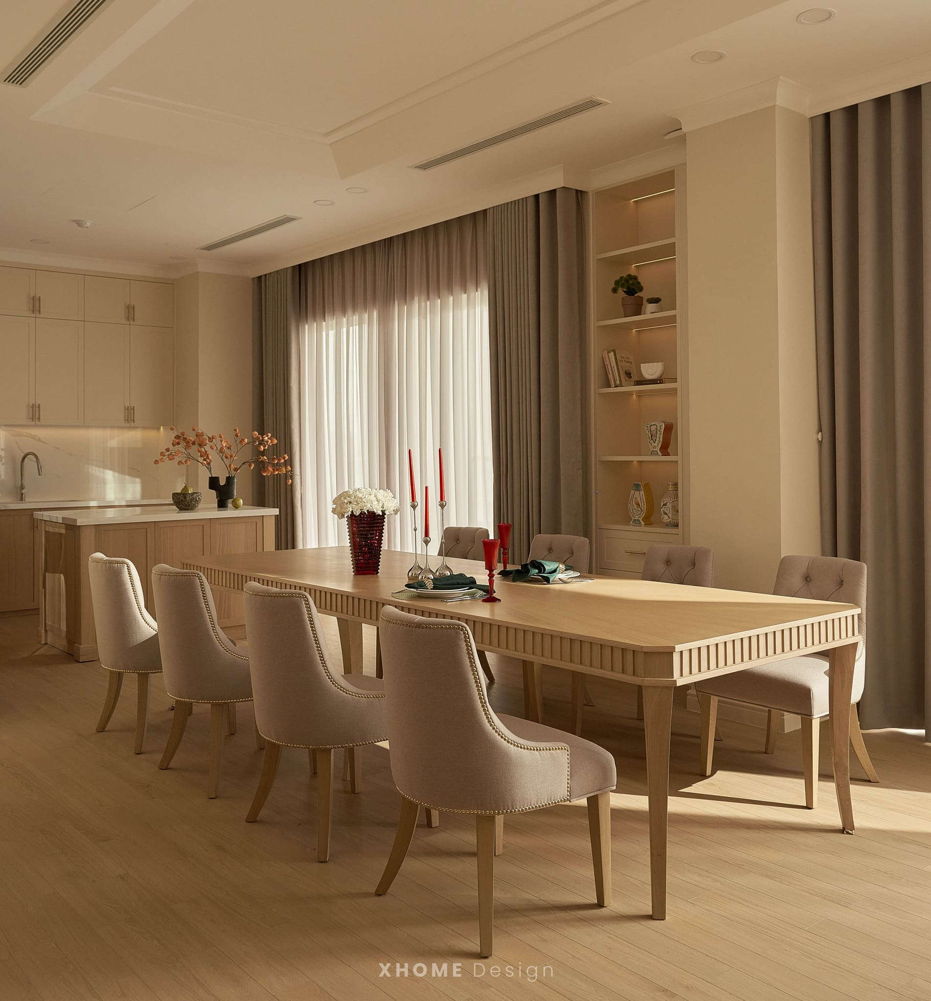 Thi Công Nội Thất Biệt Thự Luxury: Kiến Tạo Không Gian Sống Thượng Lưu 14 Thi công nội thất biệt thự phong cách Đồng quê Luxury 4