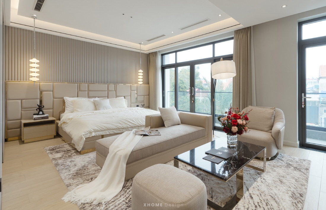 Thi Công Nội Thất Biệt Thự Luxury: Kiến Tạo Không Gian Sống Thượng Lưu 5 Thi công nội thất biệt thự phong cách Hiện đại sang trọng 3