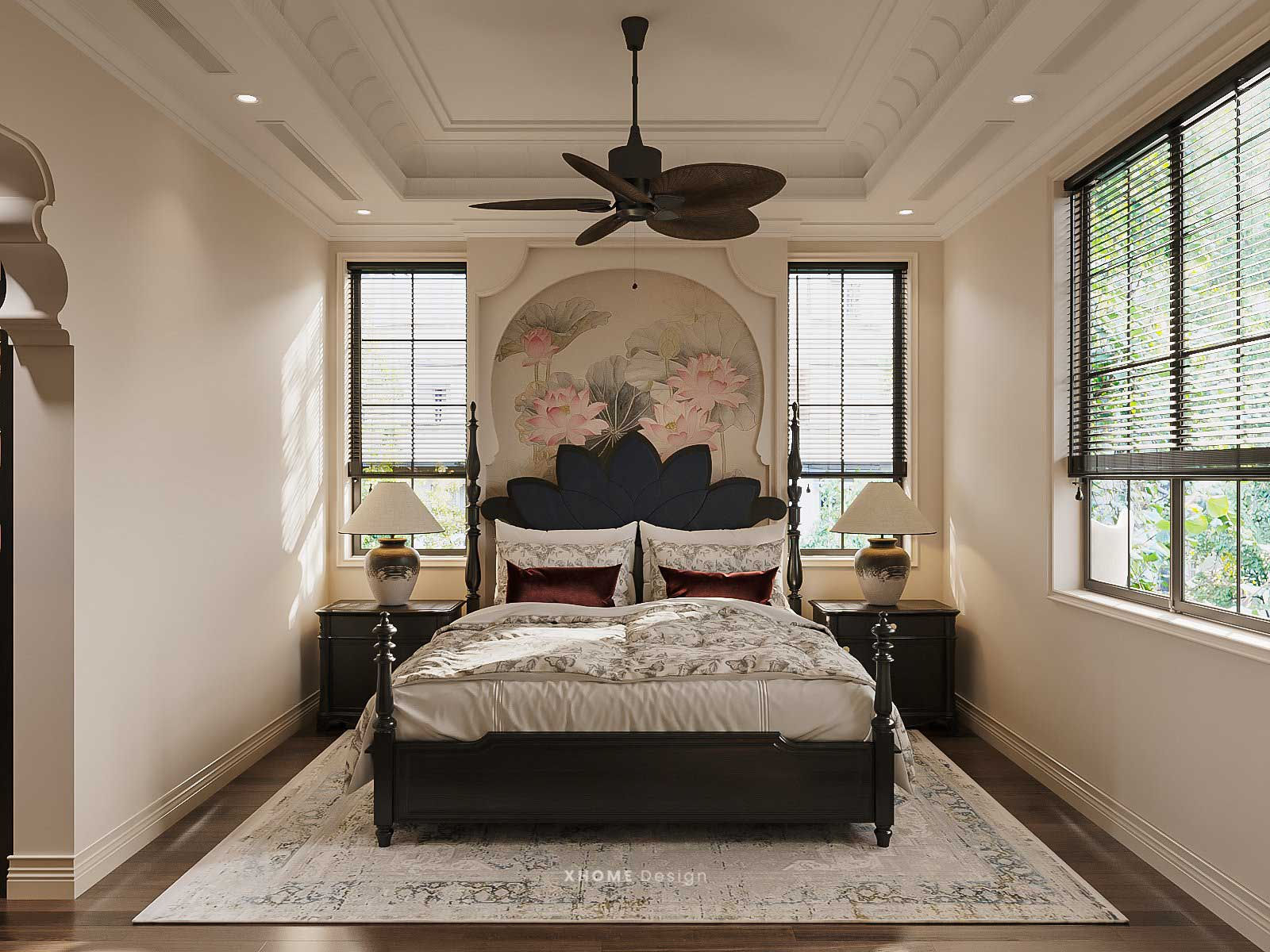 Thi Công Nội Thất Biệt Thự Luxury: Kiến Tạo Không Gian Sống Thượng Lưu 19 Thi công nội thất biệt thự phong cách Indochine Luxury 3