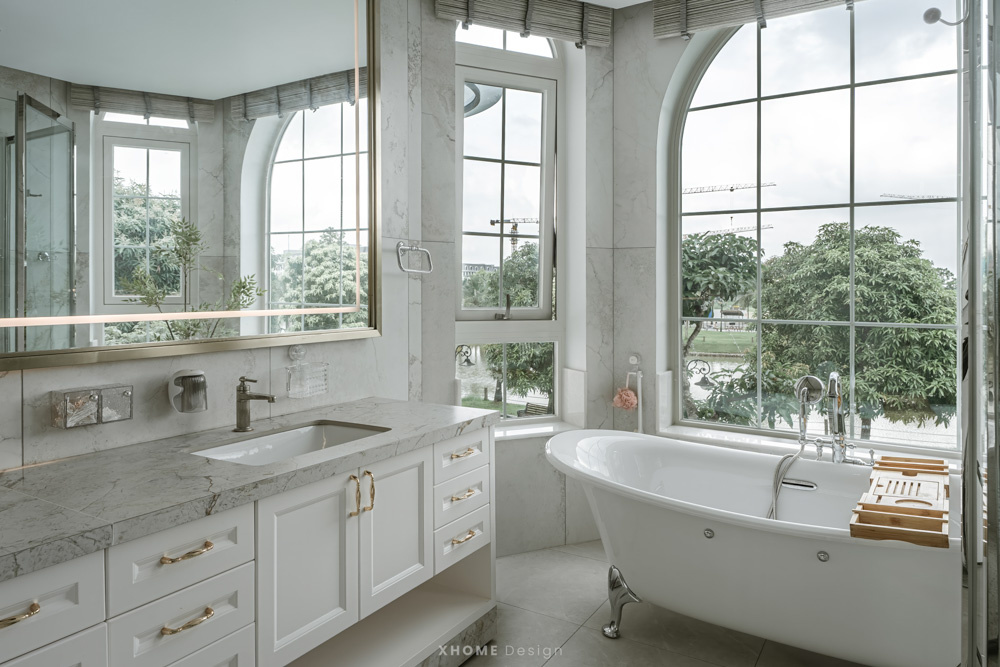 Thi Công Nội Thất Biệt Thự Vườn: Khoảng Xanh Độc Bản 8 Thi công nội thất biệt thự vườn phong cách Tân cổ điển