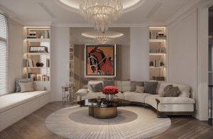 Thiết kế nội thất Villa Vinhomes Riverside phong cách Tân cổ điển sang trọng 7