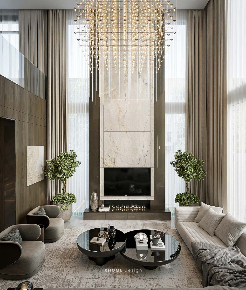 Mẫu thiết kế nhà phố 4 tầng diện tích 100m2 / tầng rộng rãi