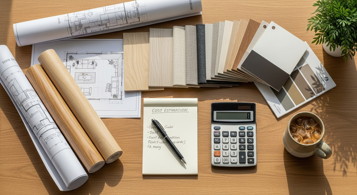 Đơn giá thiết kế nội thất phòng khách nhà phố