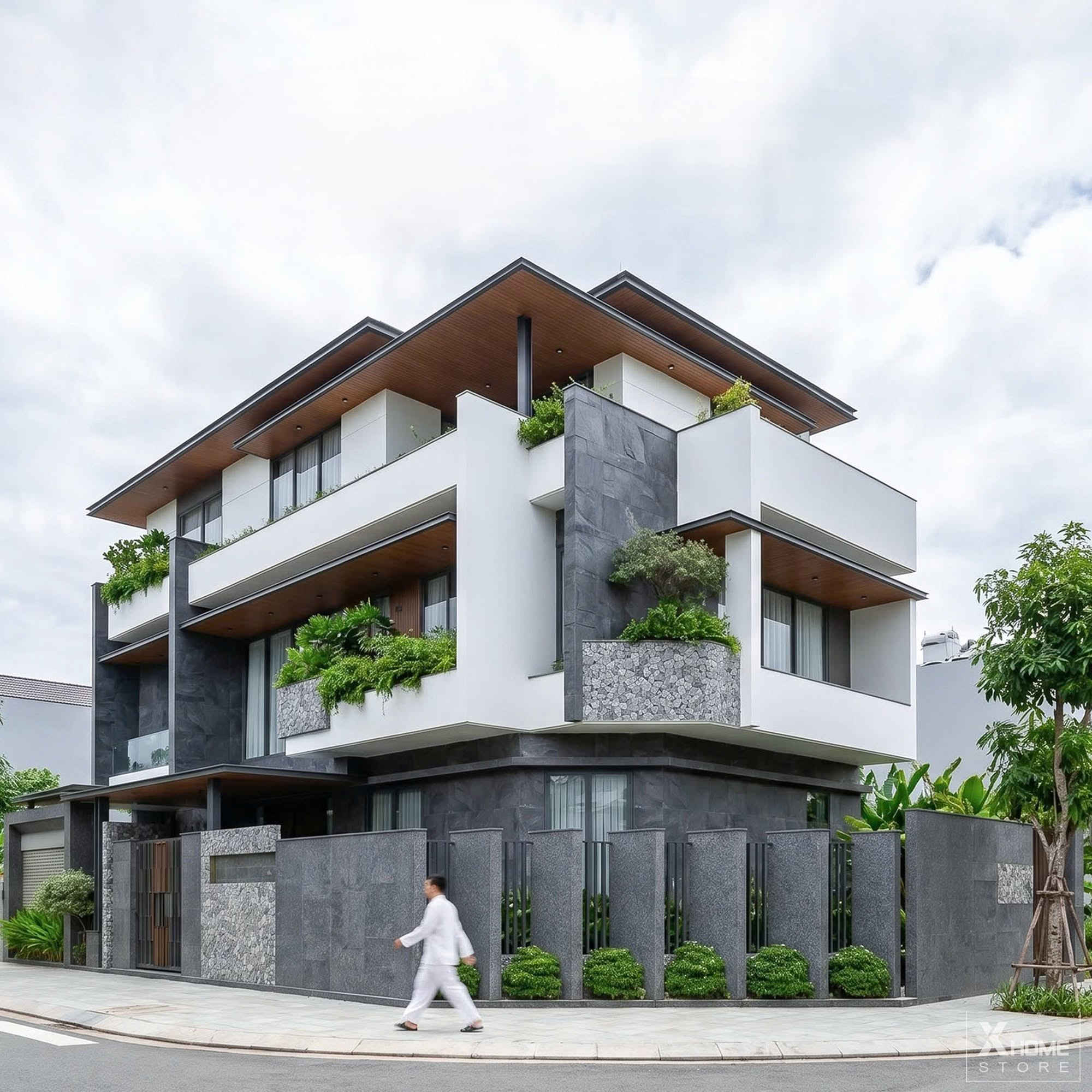Thiết kế biệt thự 3 tầng - THAOTIEN VILLA 12