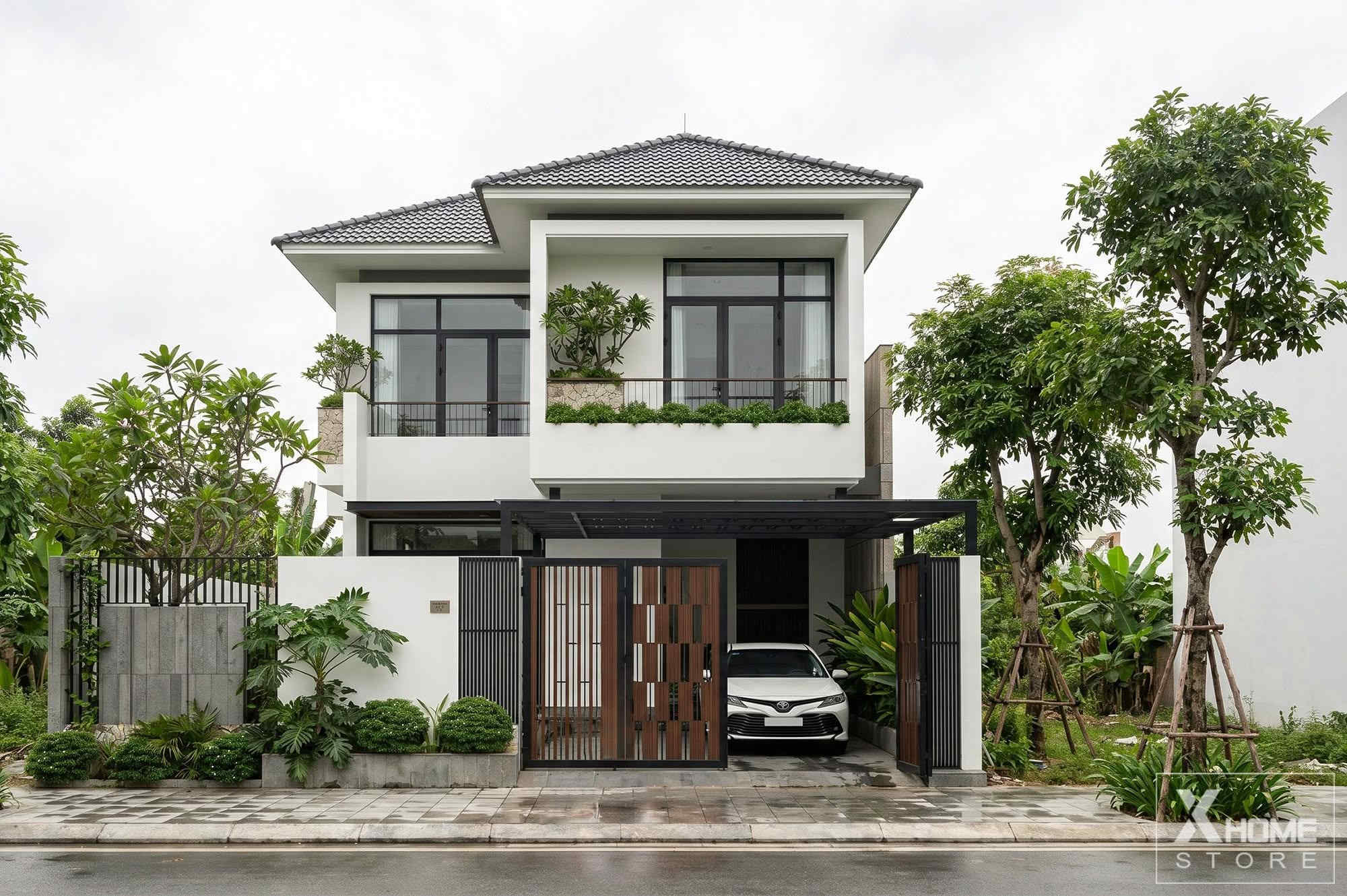 Thiết kế nhà phố hiện đại 2 tầng Le Minh House 9