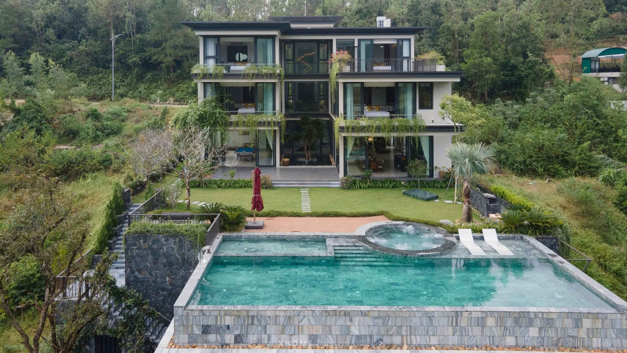 Bí Quyết Thiết Kế Xây Dựng Biệt Thự Đẳng Cấp Xứng Tầm Vị Thế 4 Biệt thự nhà vườn (Garden Villa) hòa hợp thiên nhiên