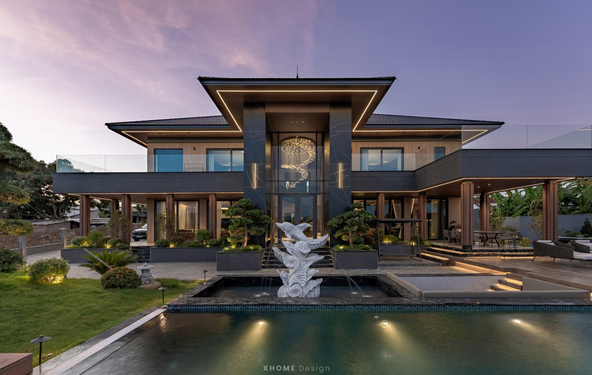 Kinh nghiệm xây nhà biệt thự chuẩn chuyên gia từ A-Z 3 Biệt thự hiện đại (Modern Villa) - Tối giản và phóng khoáng