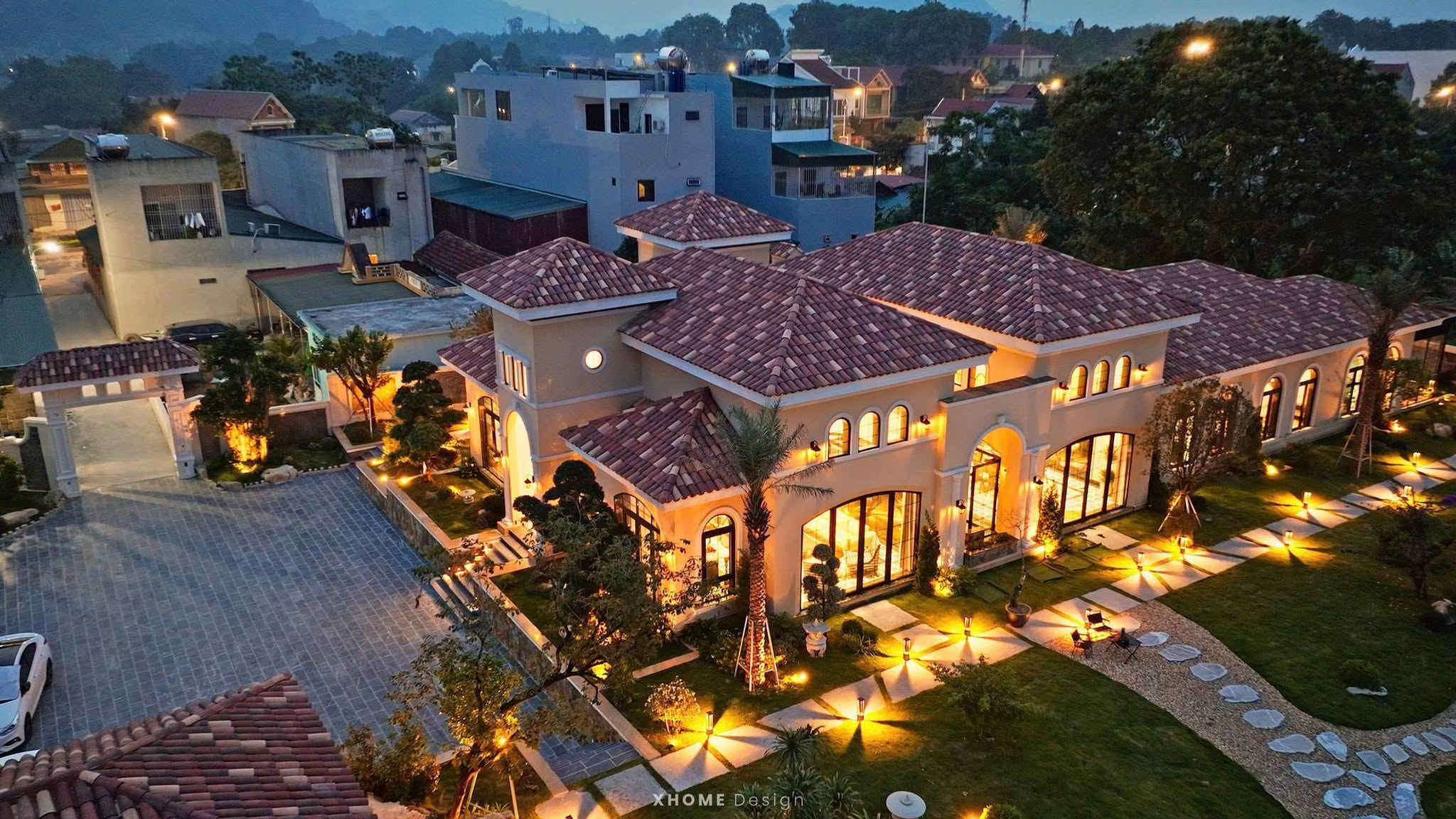 Biệt thự phong cách Địa Trung Hải