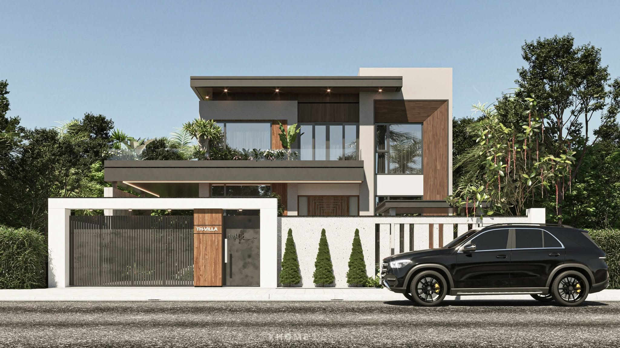Latest Detailed Price List for a Complete 2-Story Villa Construction Package (2026) Cost of building a 2-story modern style villa