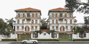 Thiết kế biệt thự Indochine trên khuôn viên 1000m² - Hoai Duc Villa 39