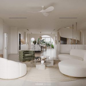 Thiết kế nội thất biệt thự Wabi Sabi - SONGTAC Villa 8